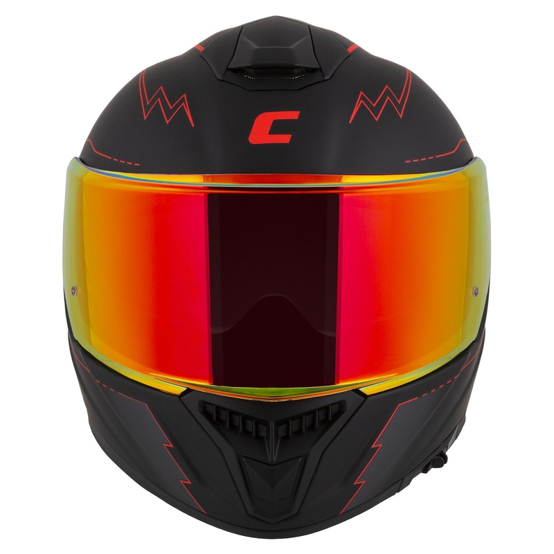 Каска за мотоциклет Cassida Integral GT 2.1 Flash Black-Red-Grey