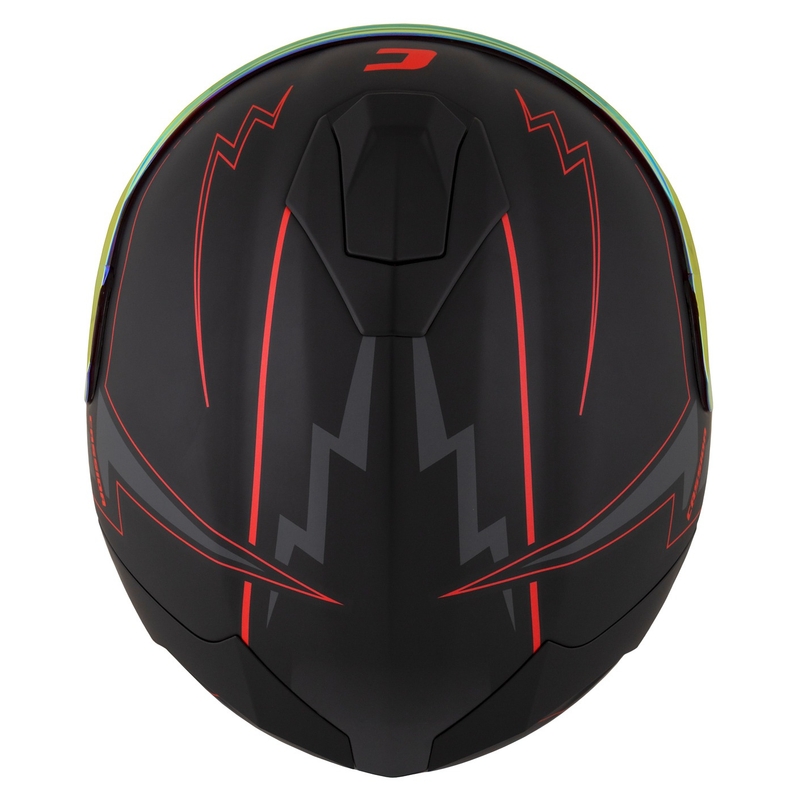 Каска за мотоциклет Cassida Integral GT 2.1 Flash Black-Red-Grey