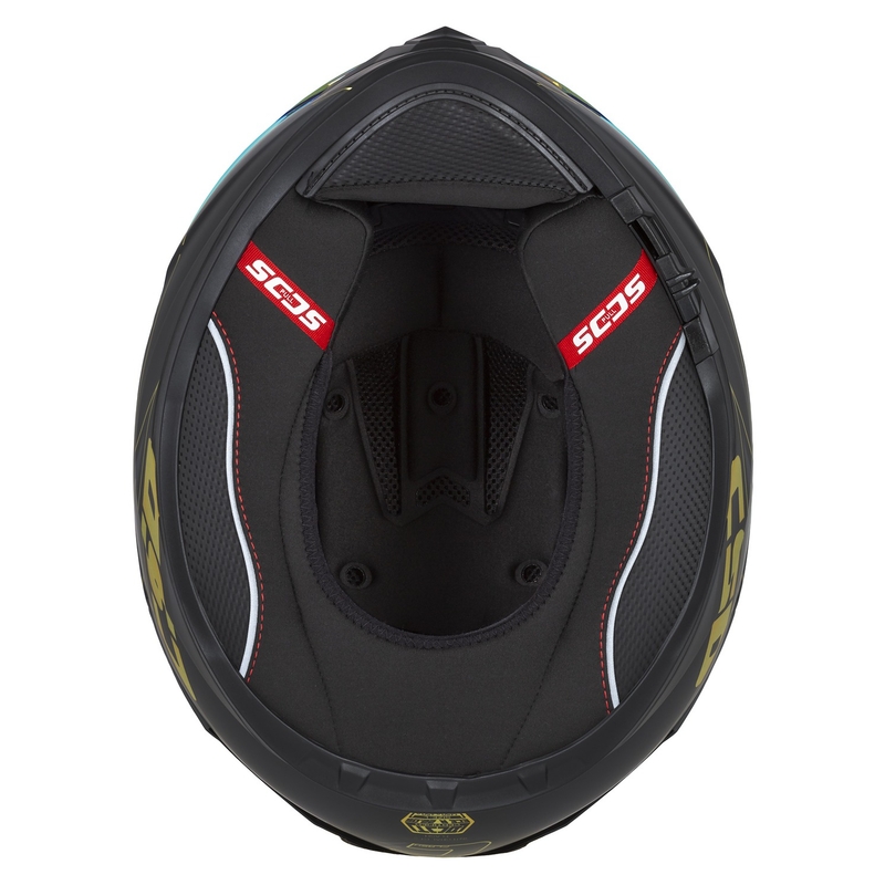 Каска за мотоциклет Cassida Integral GT 2.1 Flash black-gold-grey