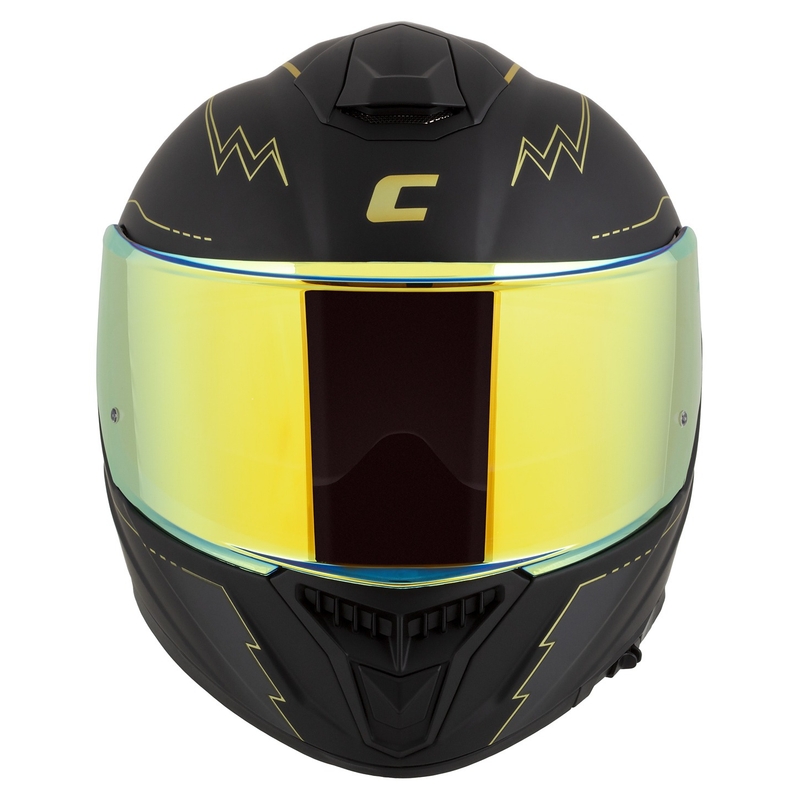 Каска за мотоциклет Cassida Integral GT 2.1 Flash black-gold-grey