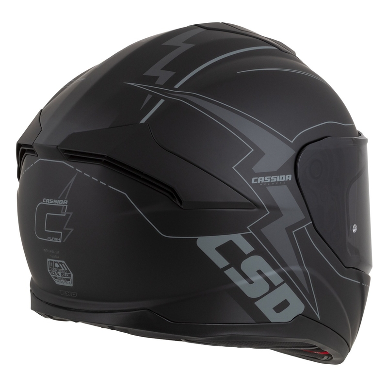 Cassida Integral GT 2.1 Flash Black-Grey Integral мотоциклетна каска