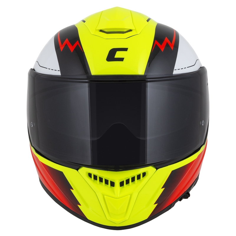 Integral каска за мотоциклет Cassida Integral GT 2.1 Flash fluo yellow-red-black-white