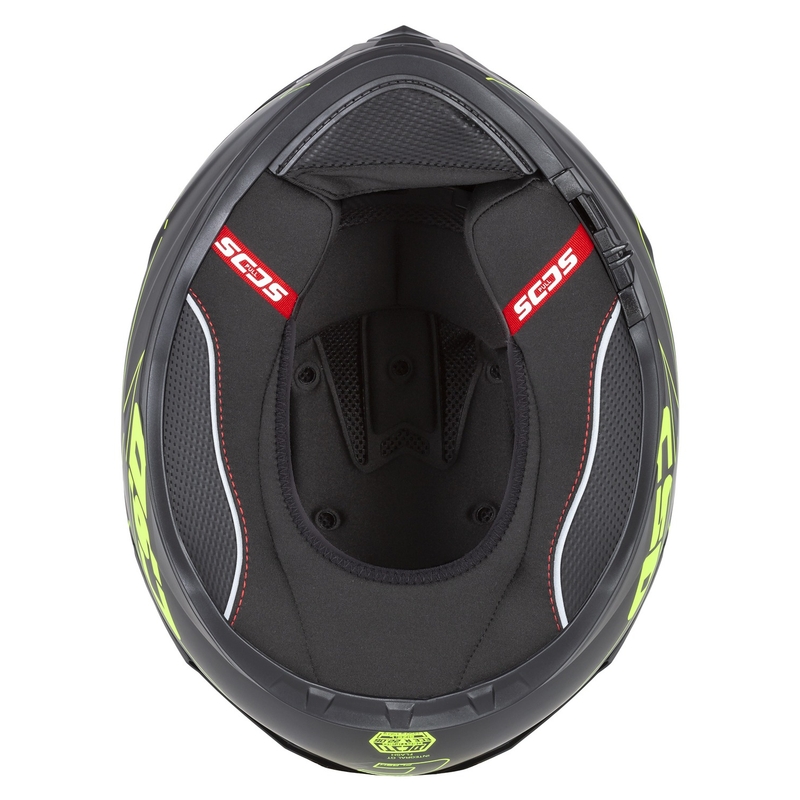 Integral каска за мотоциклет Cassida Integral GT 2.1 Flash black-fluo yellow-grey