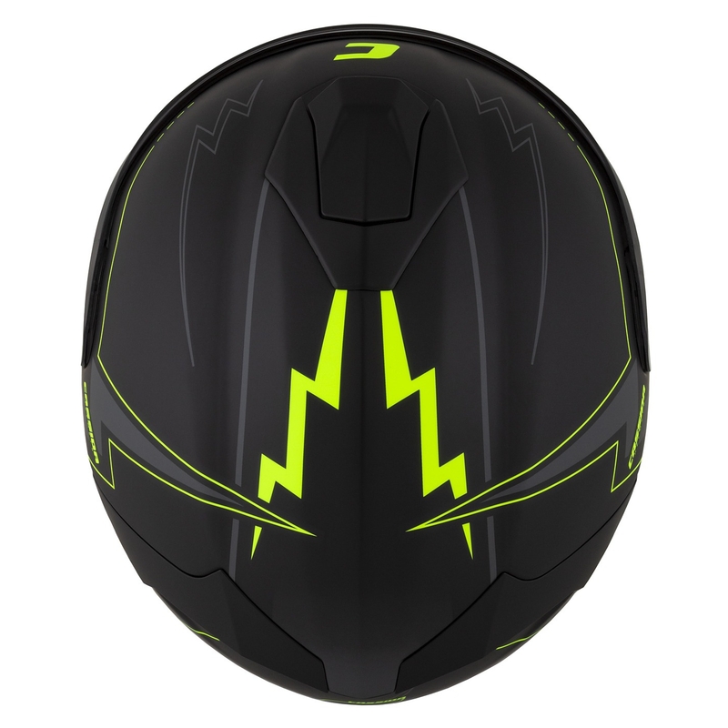 Integral каска за мотоциклет Cassida Integral GT 2.1 Flash black-fluo yellow-grey