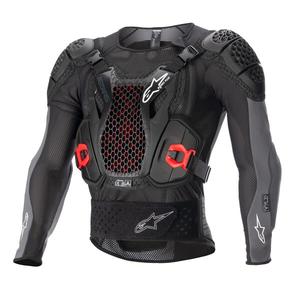 Alpinestars Bionic Plus 2 черен-сив-червен протектор за тяло