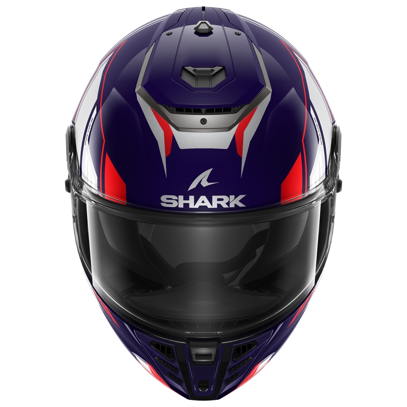 Интегрална мотоциклетна каска SHARK SPARTAN RS Byhron синьо-червено-сиво разпродажба