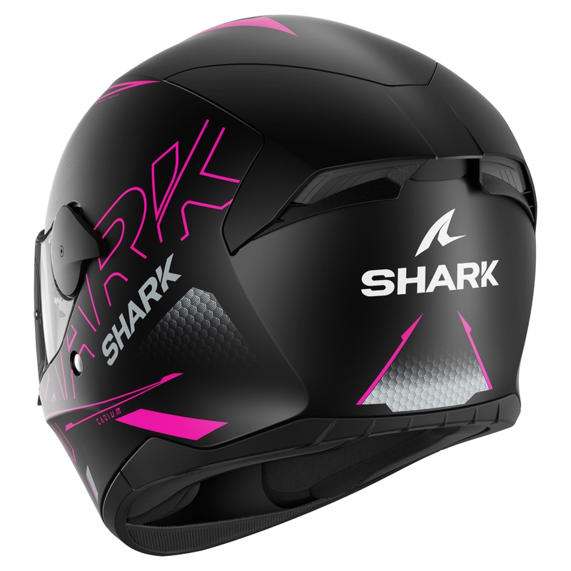 Integrální přilba na motorku SHARK D-SKWAL 2 Cadium černo-růžová