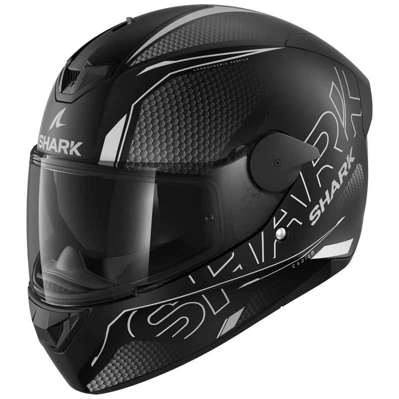 Integrální přilba na motorku SHARK D-SKWAL 2 Cadium černo-šedá matná