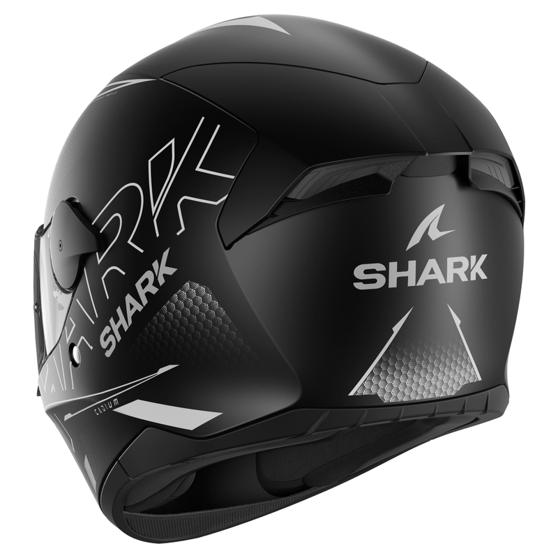 Integrální přilba na motorku SHARK D-SKWAL 2 Cadium černo-šedá matná