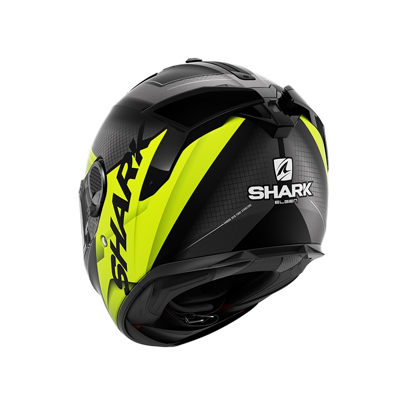 Integrální přilba SHARK SPARTAN GT Elgen antracitovo-fluo žlutá