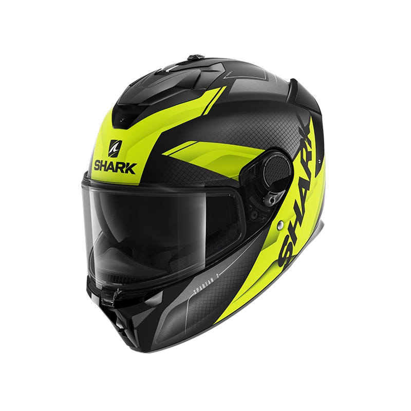 Integrální přilba SHARK SPARTAN GT Elgen antracitovo-fluo žlutá