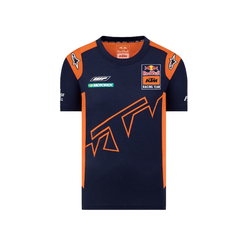 Triko KTM Red Bull Racing Official Teamline modro-oranžové