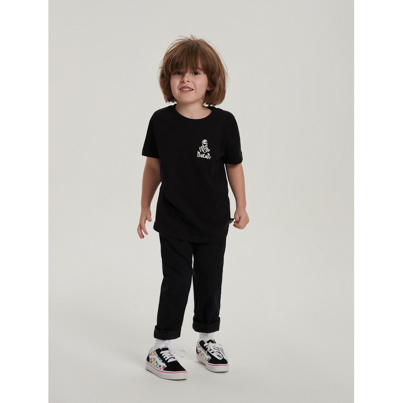 Dětské triko DAKAR DKR KID 322 černé