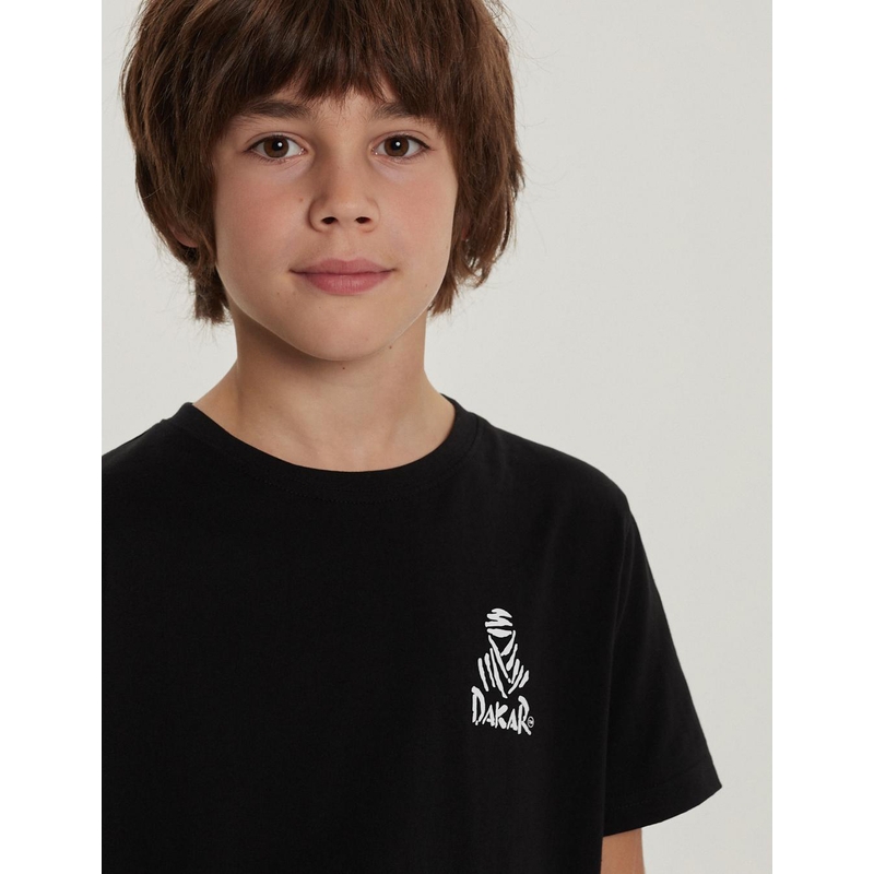 Dětské triko DAKAR DKR KID 322 černé