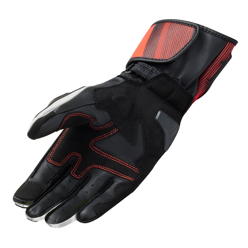 Ръкавици за мотоциклет Revit Metis 2 black-fluo red разпродажба