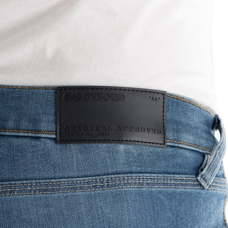 Дънки Oxford Original Approved AA Slim fit светлосини