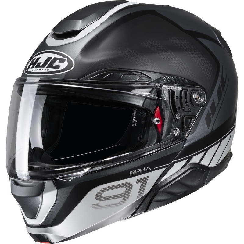 HJC RPHA 91 Rafino MC5SF мотоциклетна каска сиво-черна