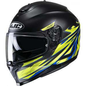 HJC C70 Pentas MC3HSF черно-синьо-жълта интегрална мотоциклетна каска