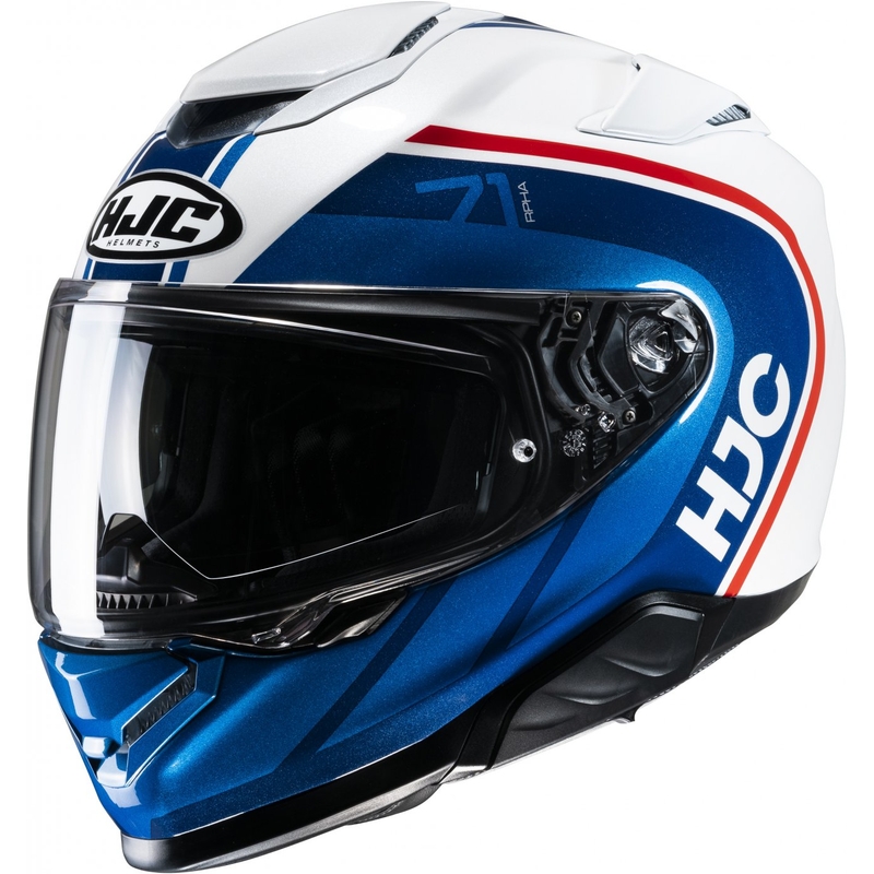 Интегрална мотоциклетна каска HJC RPHA 71 Mapos MC21 червено-синьо-бяло разпродажба