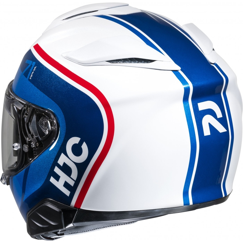 Интегрална мотоциклетна каска HJC RPHA 71 Mapos MC21 червено-синьо-бяло разпродажба
