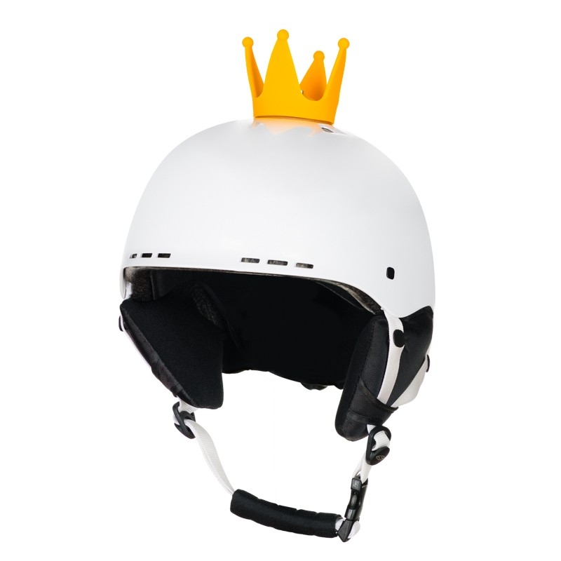 Корона на каска 64 жълта