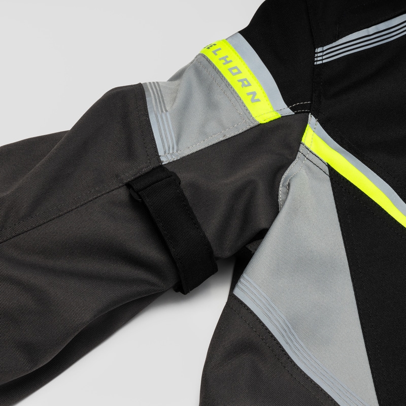 Мотоциклетно яке Rebelhorn Spark black-grey-fluo yellow разпродажба