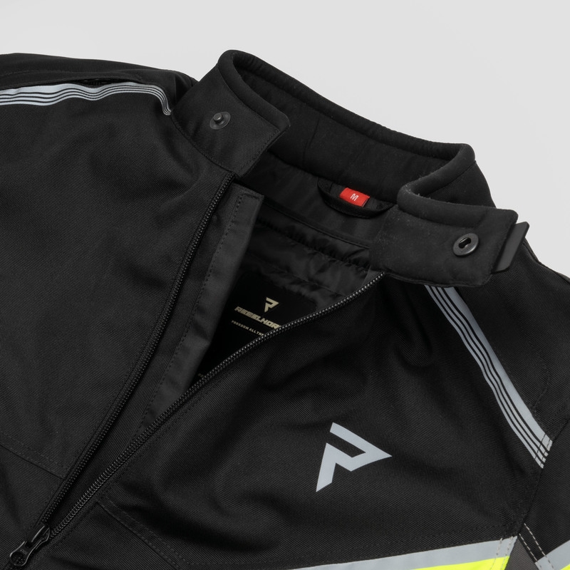 Мотоциклетно яке Rebelhorn Spark black-grey-fluo yellow разпродажба