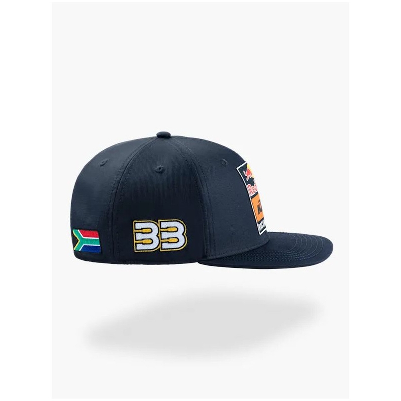 Kšiltovka KTM Red Bull MotoGP Brad Binder Flat modrá