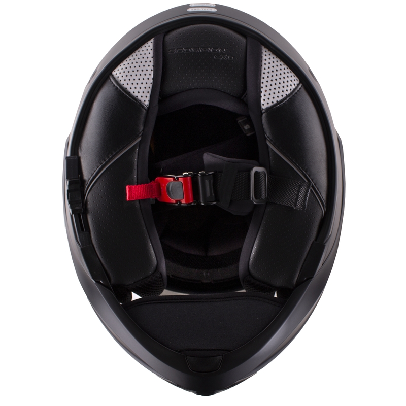 Обръщаща се каска Scorpion EXO-TECH EVO черна матова