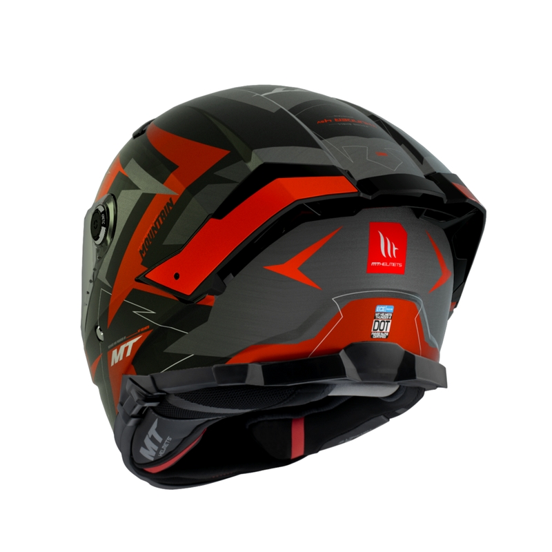 Integrální přilba na motorku MT FF118SV Thunder 4 SV Mountain C5 černo-červená