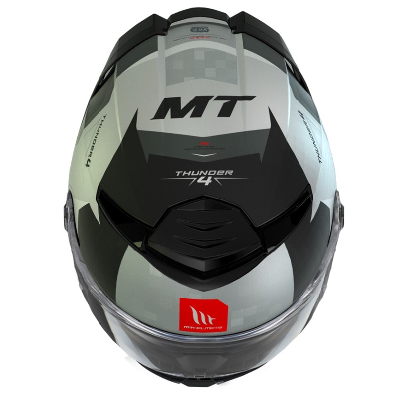 Integrální přilba na motorku MT Thunder 4 SV Exeo černo-titanová