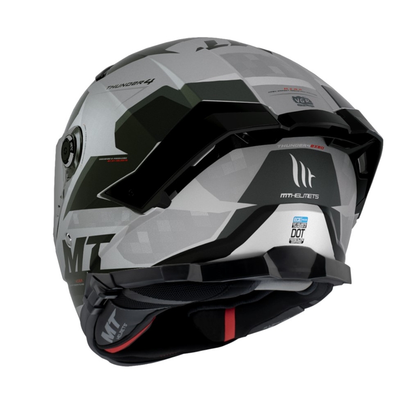 Integrální přilba na motorku MT Thunder 4 SV Exeo černo-titanová
