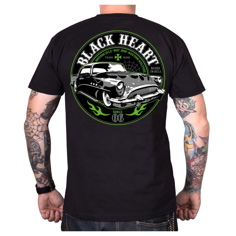 Мъжка тениска Black Heart Monster black