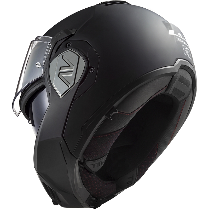 Мото каска с отваряне LS2 FF906 Advant Solid, черна матова