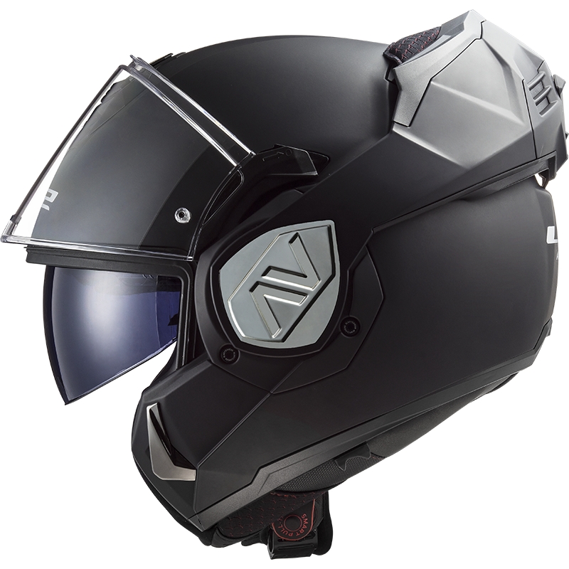 Мото каска с отваряне LS2 FF906 Advant Solid, черна матова