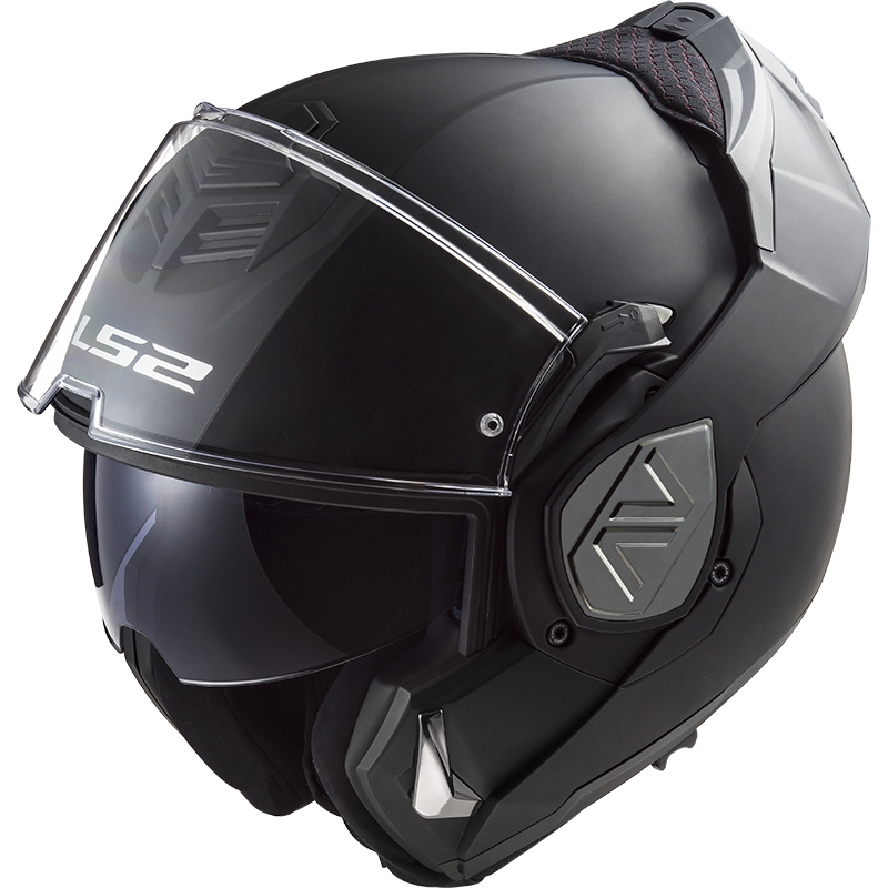 Мото каска с отваряне LS2 FF906 Advant Solid, черна матова