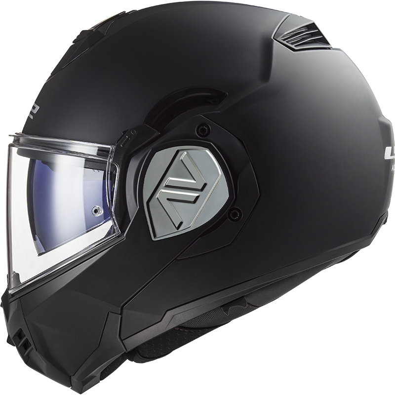 Мото каска с отваряне LS2 FF906 Advant Solid, черна матова