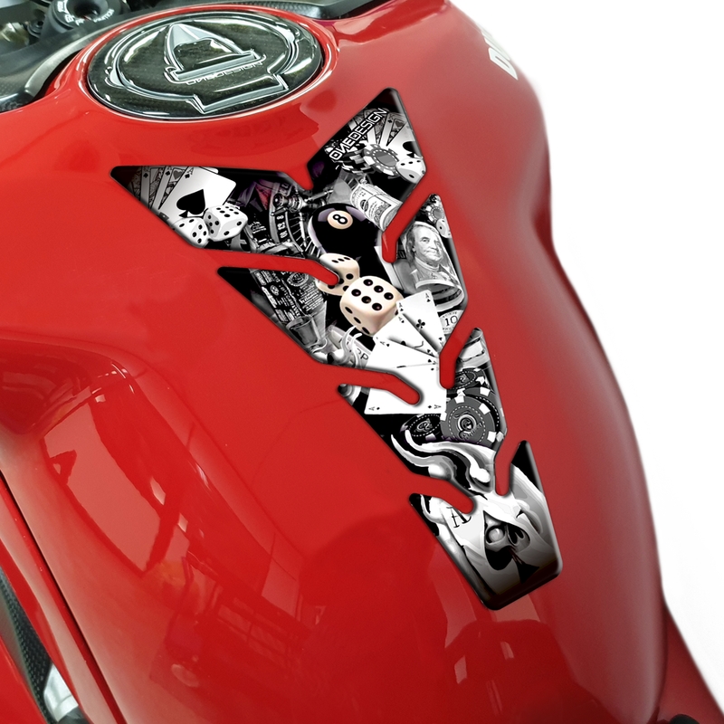 Капак на резервоара за гориво - tankpad Отпечатване на лоши навици