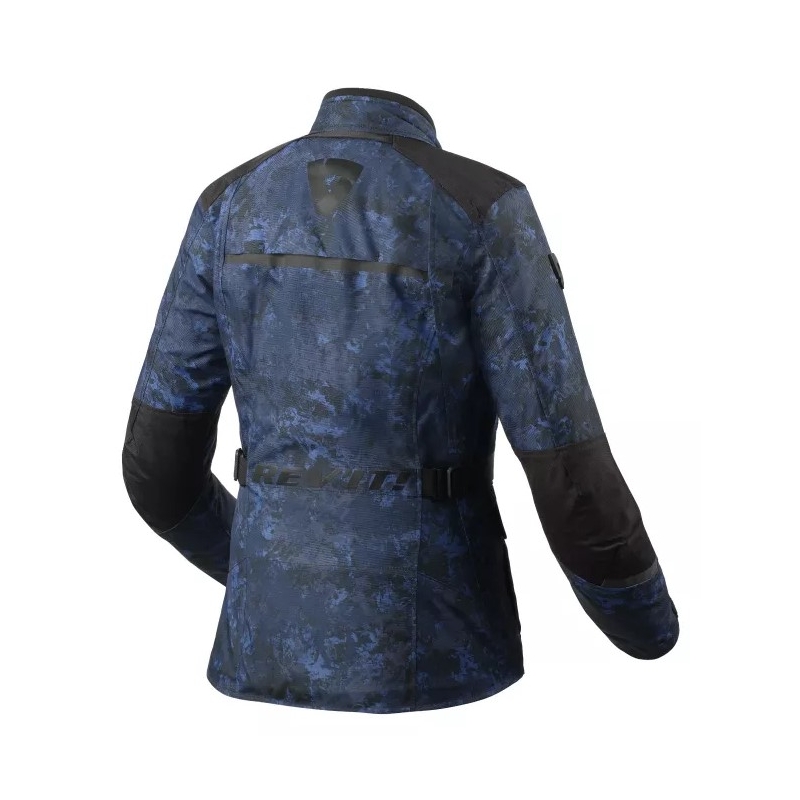 Дамско мотоциклетно яке Revit Voltiac 3 H2O camo blue разпродажба