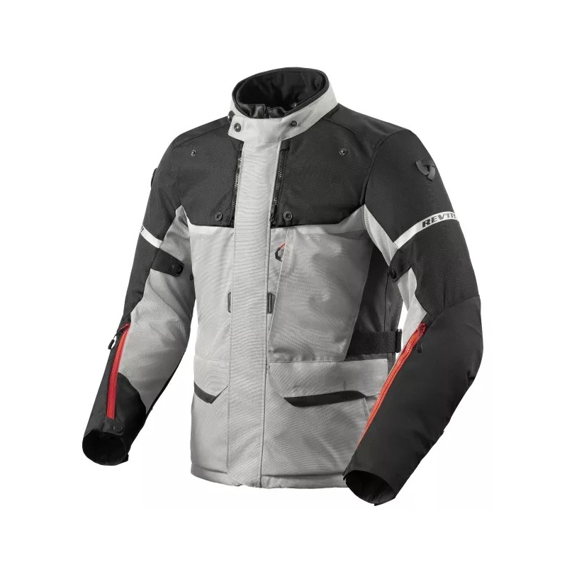 Мотоциклетна куртка Revit Outback 4 H2O silver-black