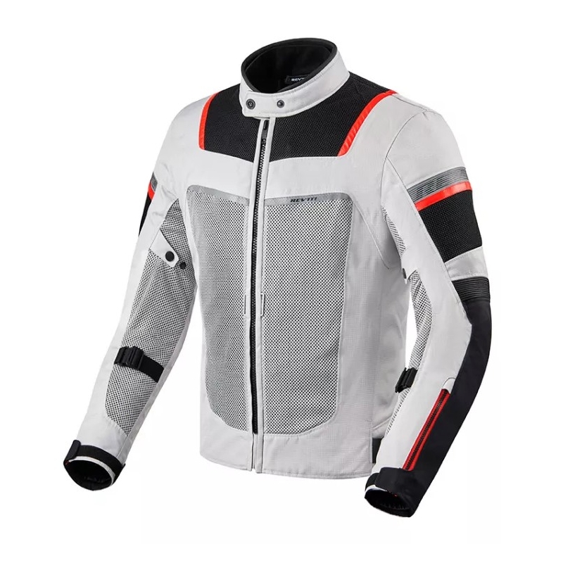 Мотоциклетно яке Revit Tornado 3 silver-black разпродажба