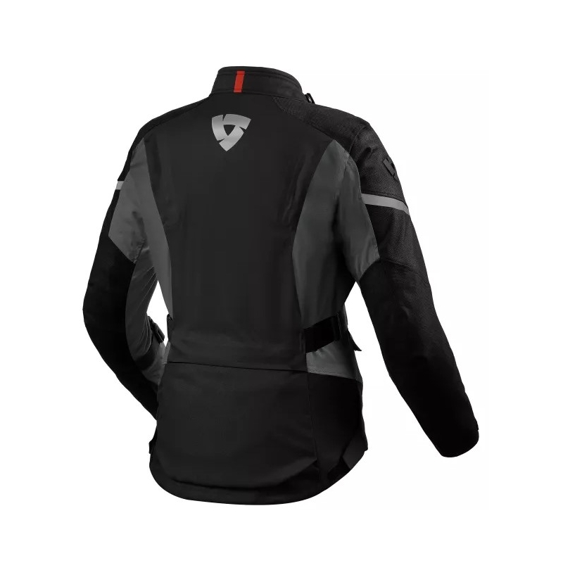 Дамско яке Revit Horizon 3 H2O Black and Red за мотоциклетизъм