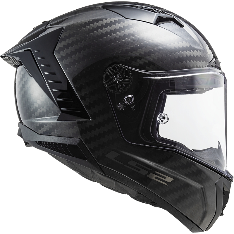 LS2 FF805 Thunder Carbon Black Gloss Integral мотоциклетна каска