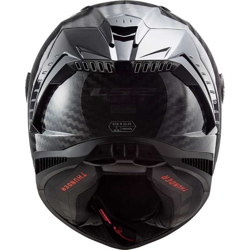 LS2 FF805 Thunder Carbon Black Gloss Integral мотоциклетна каска