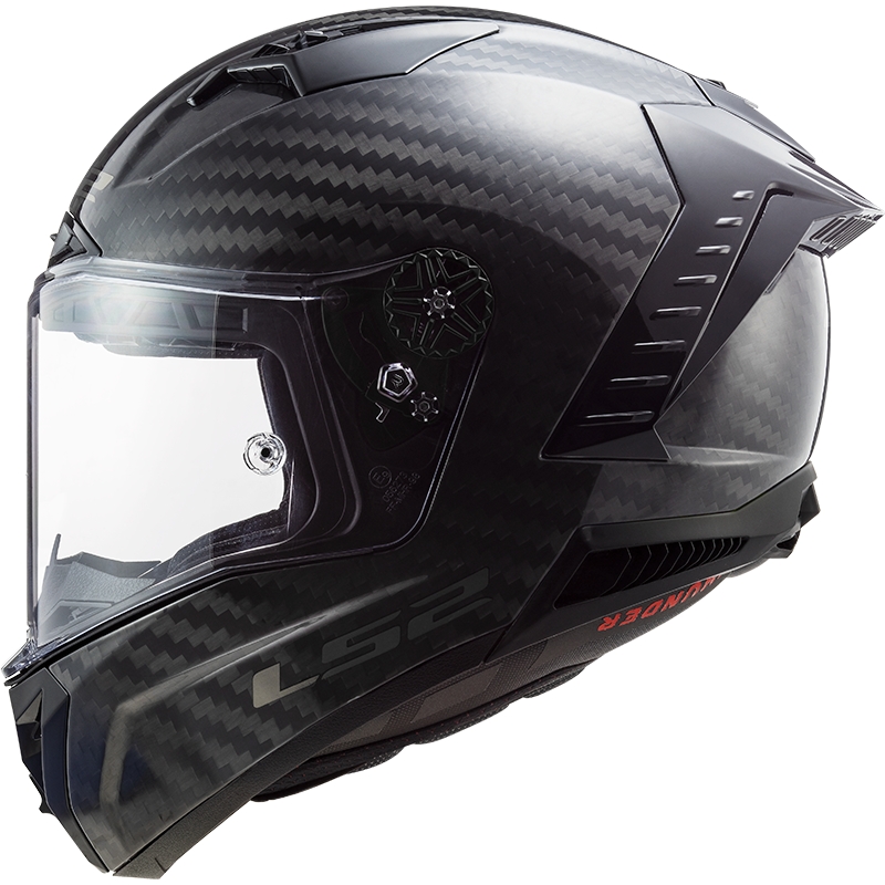 LS2 FF805 Thunder Carbon Black Gloss Integral мотоциклетна каска