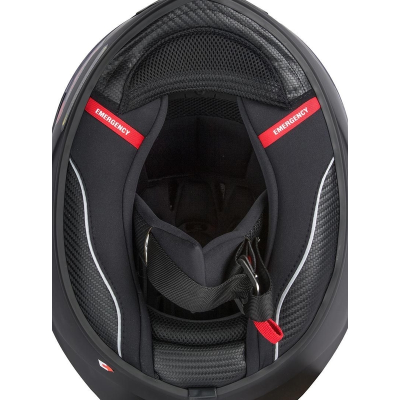 Интегрална мотоциклетна каска Scorpion Exo-1400 EVO Air Carbon Black
