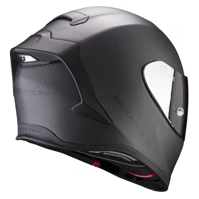 Каска Scorpion EXO-R1 EVO Carbon Air Solid, пълна лицева, черна, матова