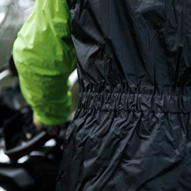 Rebelhorn Rain флуорово жълто мотоциклетно дъждобранно яке