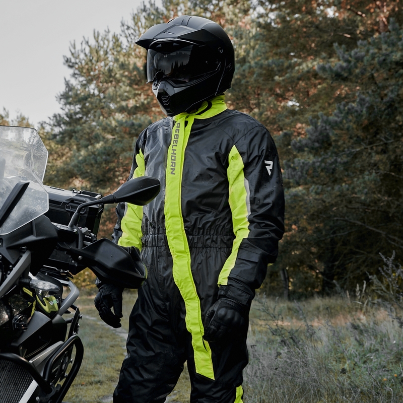 Дъждобран за пътуване Rebelhorn black-fluo yellow