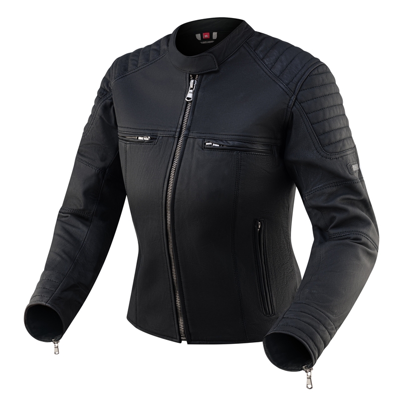 Мотоциклетното яке на жените Rebelhorn Hunter Pro Black разпродажба